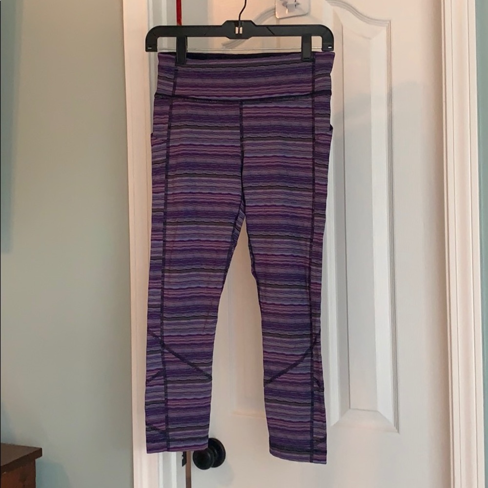 Lululemon Pace Rival Crop, Purple